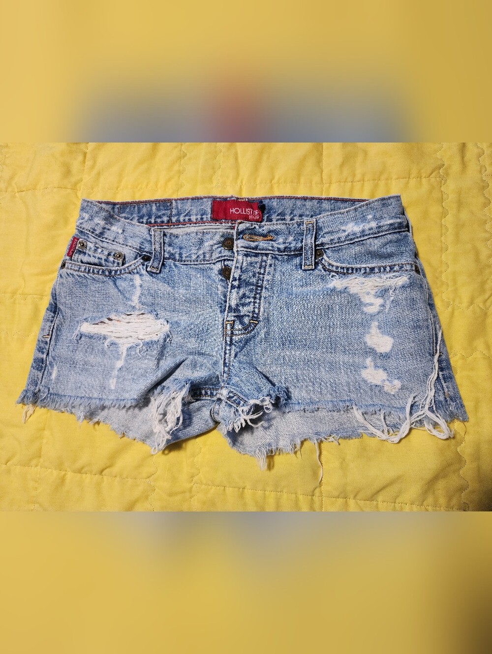 Hollister Cutoff Denim Jeans Size 3 Jorts Daisy Dukes